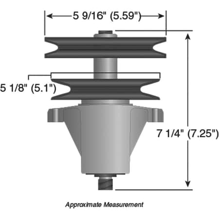 Stens Spindle Assembly For Mtd 918-04134D 618-04134D 285-748 285-748